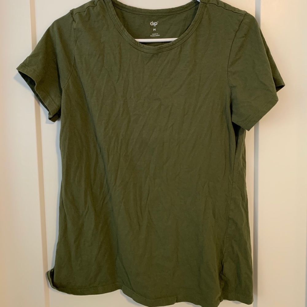 Olive Basic Tee